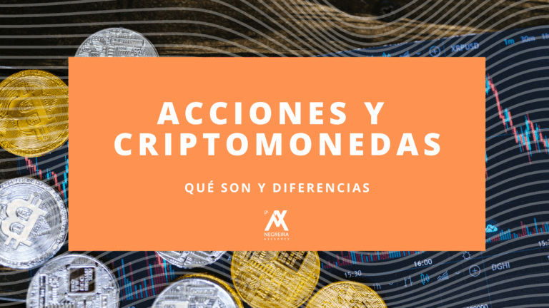 Acciones y criptomonedas